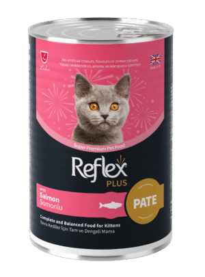 Reflex Plus Pate Somonlu Yavru Kedi Maması 395 Gr - Görsel 2