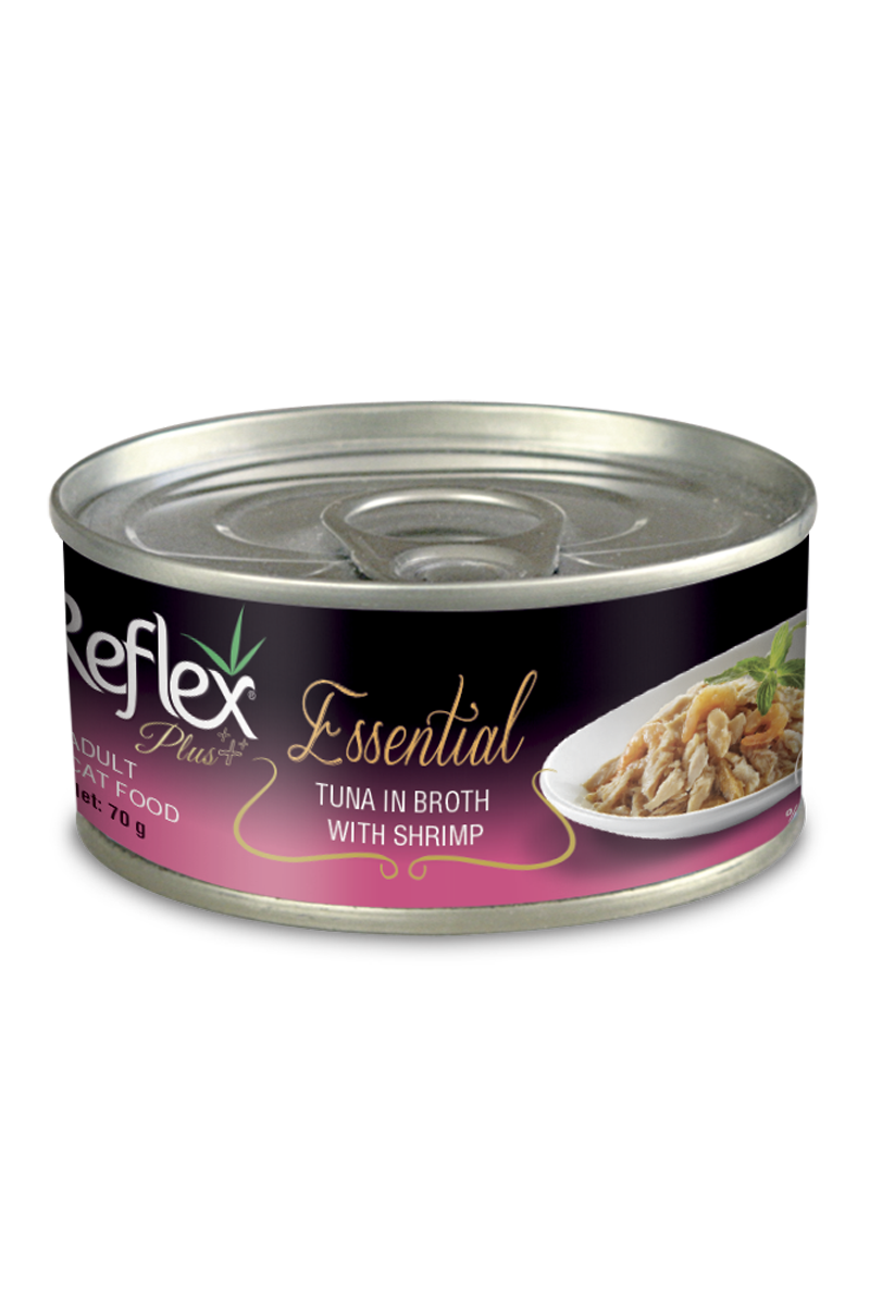 5607_1755354225.png Reflex Plus Tonbalıklı ve Karidesli Yetişkin Kedi Konservesi - Görsel 1