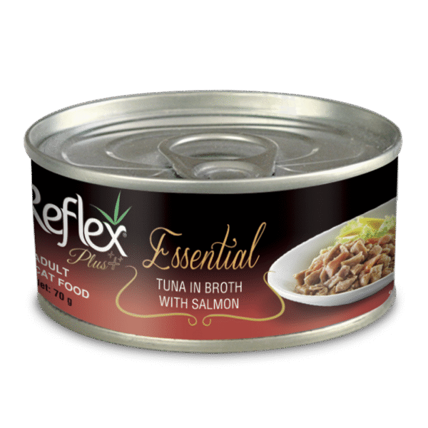 Reflex Plus Ton Balıklı ve Somonlu Yetişkin Kedi Konservesi