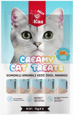 Miss Kas Somonlu Kremalı Kedi Ödül Maması 15gx5 - Görsel 2