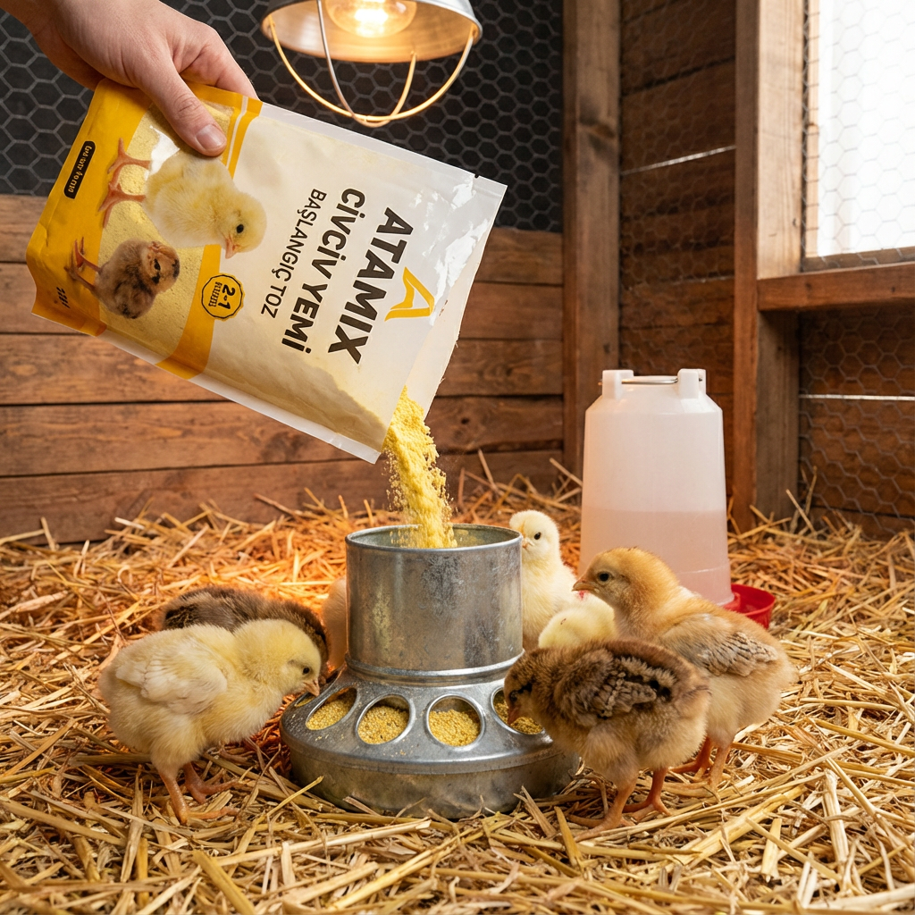 ATAMIX CİVCİV YEMİ BAŞLANGIÇ TOZ kullanım görseli