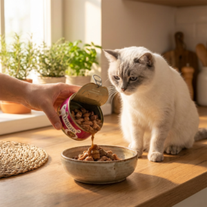 Delizzia  Sos İçinde Parça Etli Tavuklu Ve Ciğerli Yetişkin Kedi Maması kullanım görseli