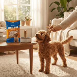 Dentastar / Çiğnemelik Diş Çubukları Mini ve Küçük Irk Yetişkin Köpek Ödül Maması kullanım görseli