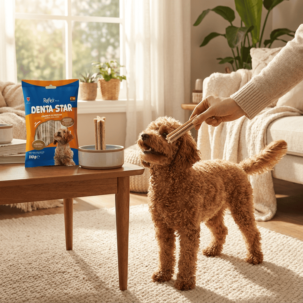 Dentastar / Çiğnemelik Diş Çubukları Mini ve Küçük Irk Yetişkin Köpek Ödül Maması kullanım görseli