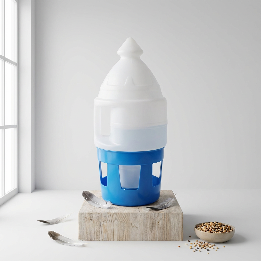 GÜVERCİN SULUĞU 5LT BEYAZ kullanım görseli