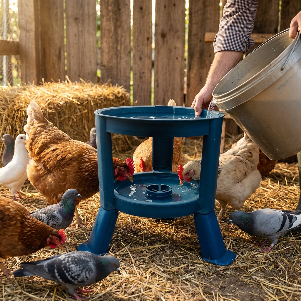 GÜVERCİN & TAVUK SULUĞU 19LT kullanım görseli