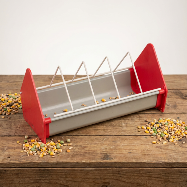 GÜVERCİN YEMLİĞİ 25 CM OLUKLU kullanım görseli