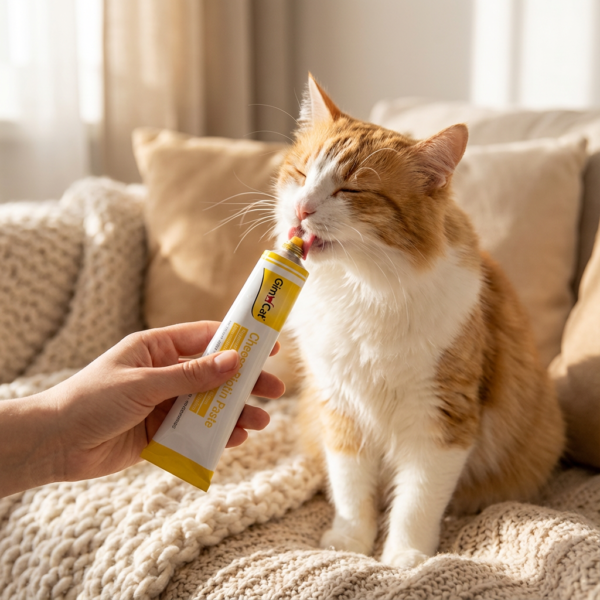 Gimcat Biyotinli ve Peynirli Güzellik Macunu 50 gr kullanım görseli