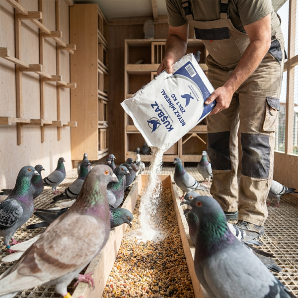 KUŞBAZ BEYAZ MİNERAL 20x1 KG kullanım görseli