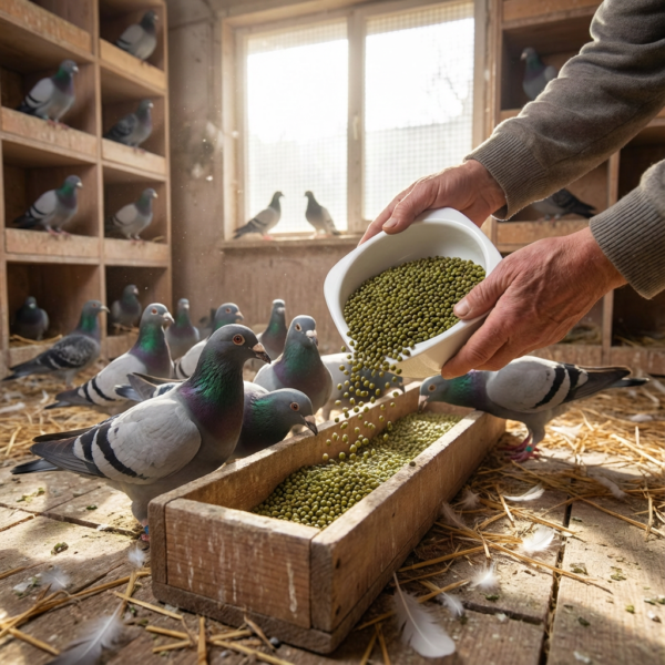 MAŞ FASÜLYESİ KUŞ YEMİ kullanım görseli