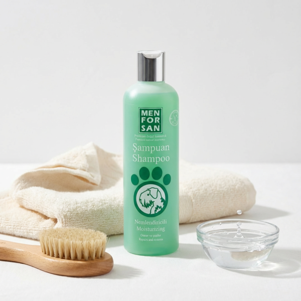 MENFORSAN NEMLENDİRİCİLİ KÖPEK ŞAMPUANI 300ML kullanım görseli