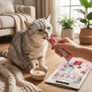 Miss Kas Ton Balığı ve Karidesli Kremalı Kedi Ödül Maması 15gx5 kullanım görseli