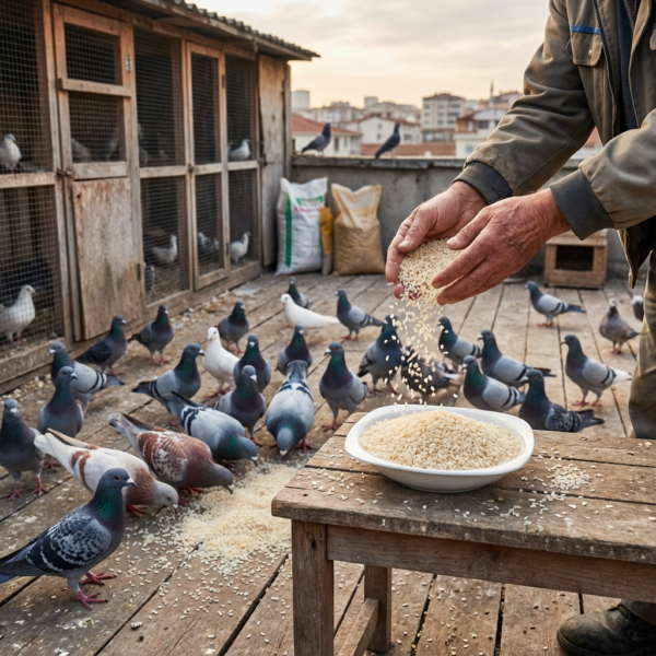 PİRİNÇ KUŞ YEMİ kullanım görseli