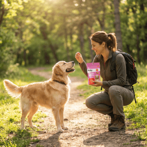 Pocket Treats / Eklem Sağlığı İçin Köpek Ödül Maması kullanım görseli