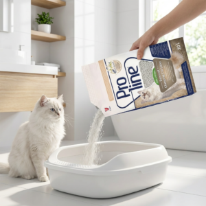 Proline Vanilya Kokulu Kedi Kumu 10 lt kullanım görseli