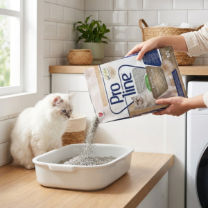 Proline Vanilya Kokulu Kedi Kumu 10 lt kullanım görseli