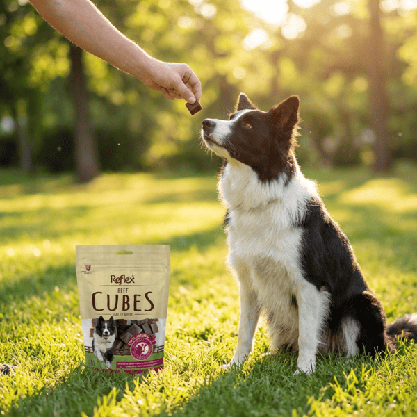 Reflex Kurutulmuş Dana Eti Küpleri kullanım görseli
