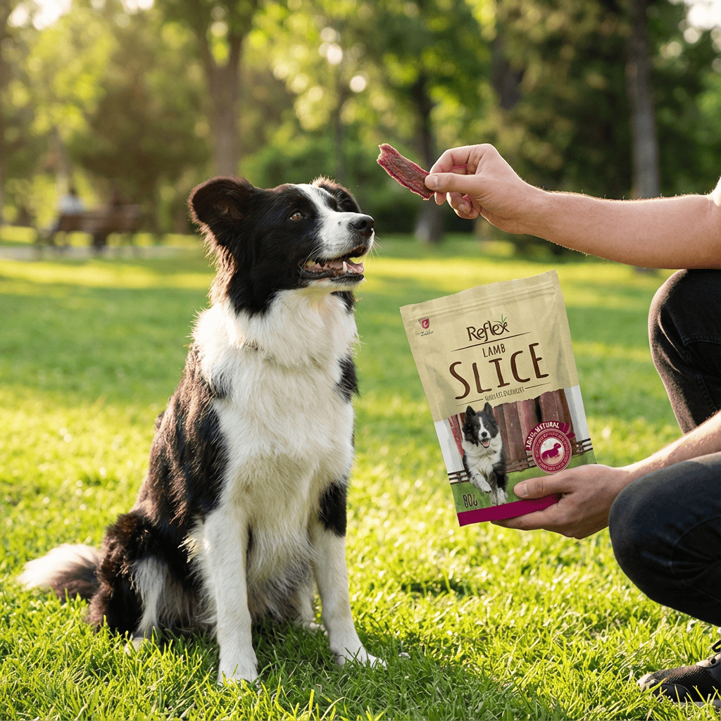 Reflex Kurutulmuş Kuzu Eti Dilimleri kullanım görseli