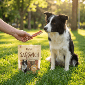 Reflex Kurutulmuş Tavuk Etli & Morina Balıklı Dilim Sandviçler kullanım görseli