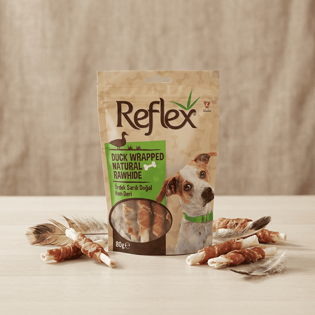 Reflex Ördek Sarılı Doğal Ham Deri kullanım görseli