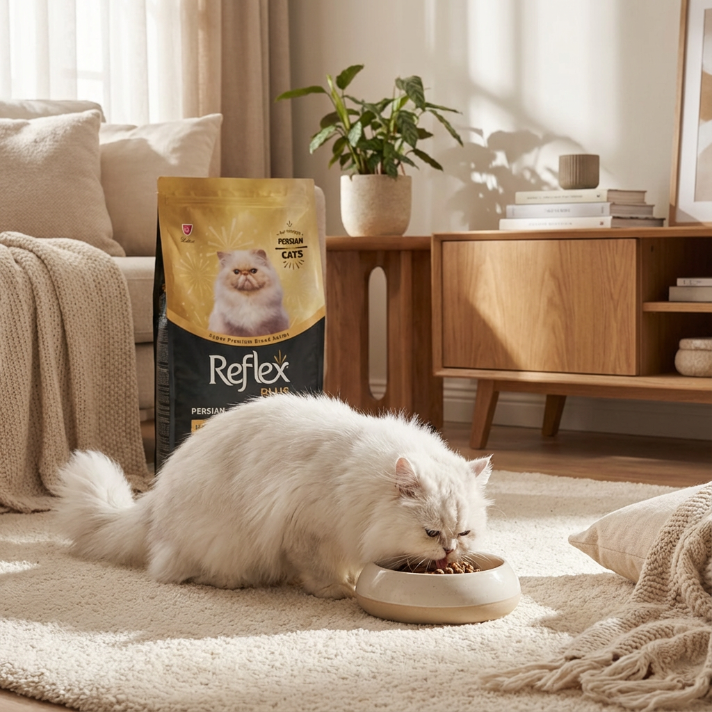Reflex Plus Persian Yetişkin Kedi Maması 8 Kg kullanım görseli