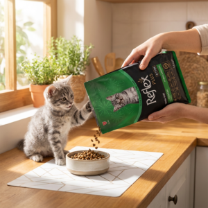 Reflex Plus Tavuklu Yavru Kedi Maması 1,5 Kg kullanım görseli