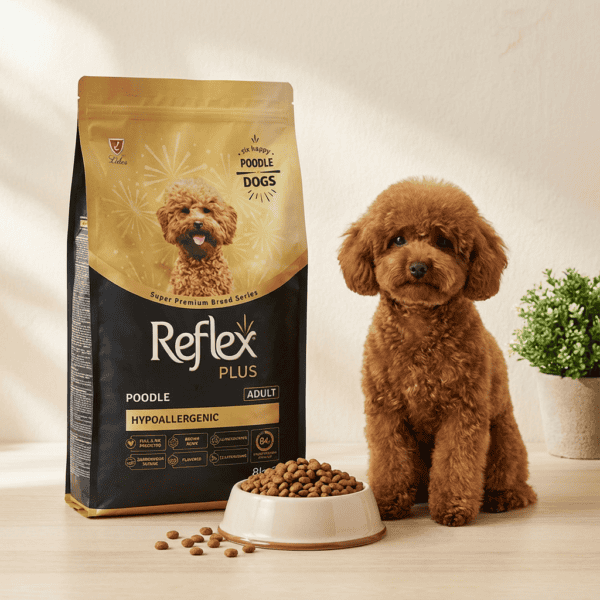 ​Reflex Plus Poodle Yetişkin Köpek Maması 8 Kg kullanım görseli